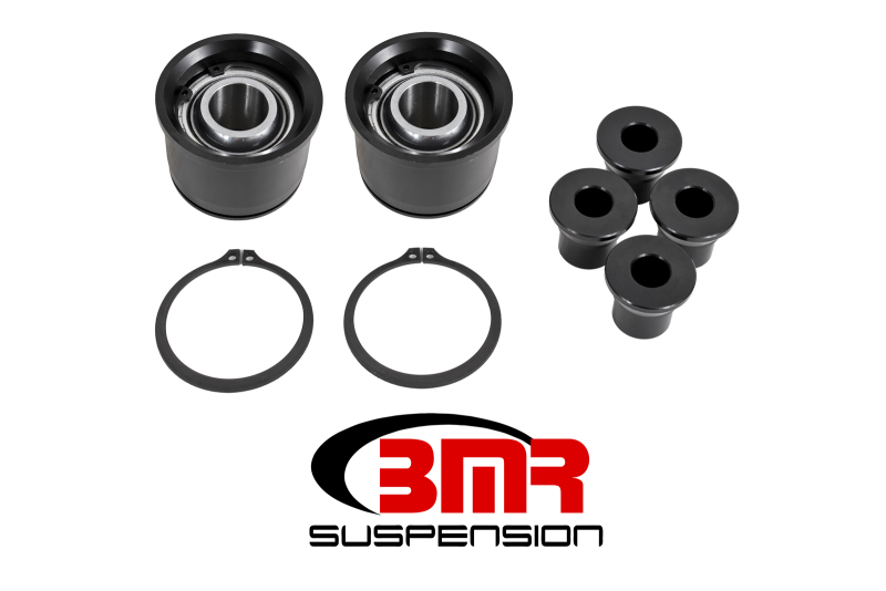 Ford Mustang Suspension Control Arm Bushing Kit - Rear - BMR Suspension - Lower Control Arm Bearing Kit - Black - `15-`17 Ford Mustang Suspension Control Arm Bushing Kit - Rear - BMR Suspension - Lower Control Arm Bearing Kit - Black - `15-`17